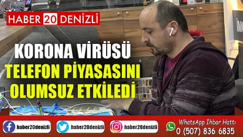 Korona virüsü, telefon piyasasını olumsuz etkiledi