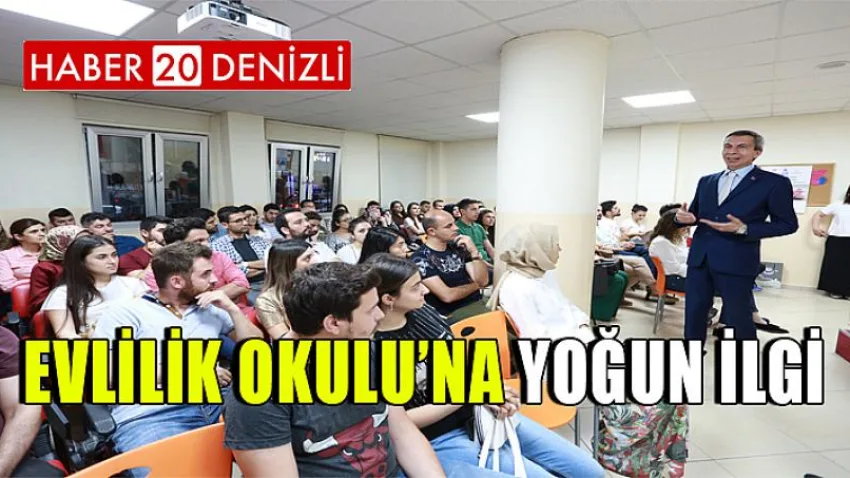 Evlilik Okulu’na yoğun ilgi