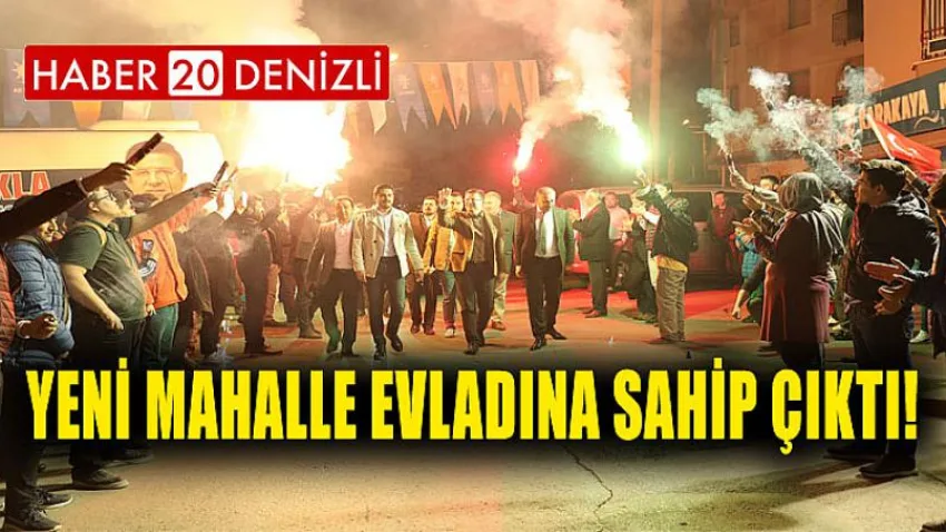 Yeni Mahalle Evladına Sahip Çıktı!
