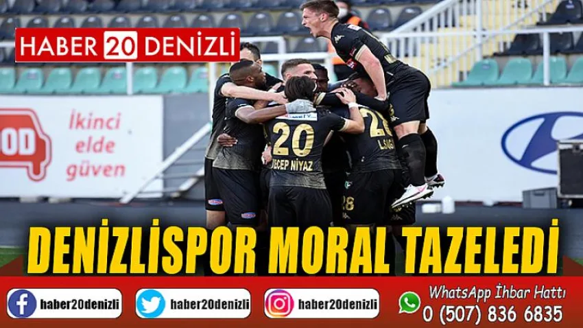 Denizlispor moral tazeledi