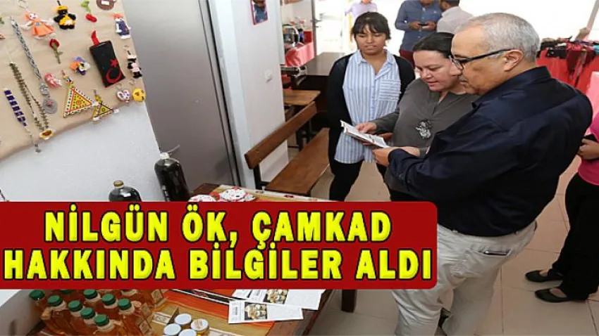 Nilgün Ök, Çamkad Hakkında Bilgiler Aldı