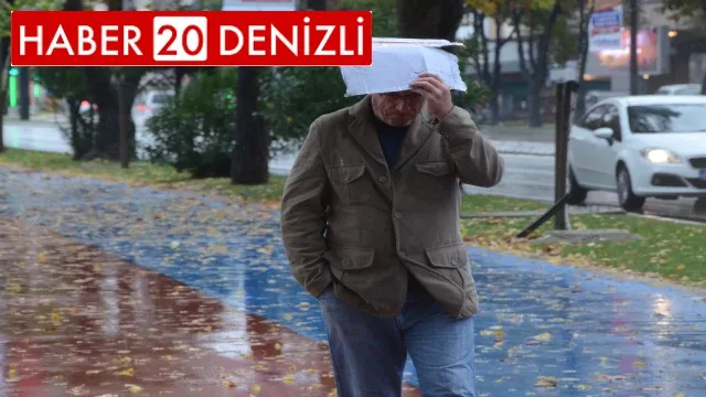Denizli’de kuvvetli sağanak yağış bekleniyor