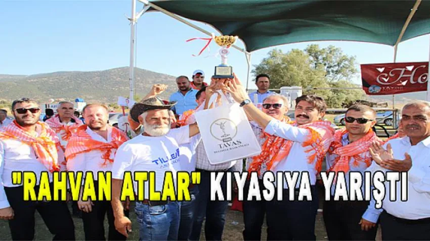 Rahvan Atlar" Kıyasıya Yarıştı