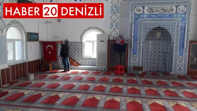 Honaz Belediyesi camileri Ramazan için hazırladı