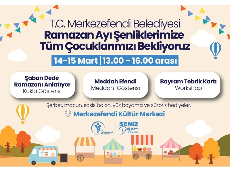 Ramazan ayının coşkusunu çocuklarla buluşturuyor