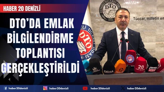 Denizli Ticaret Odası’ndan "Gayrimenkul Alım Satımı ve Finansal Okuryazarlık"