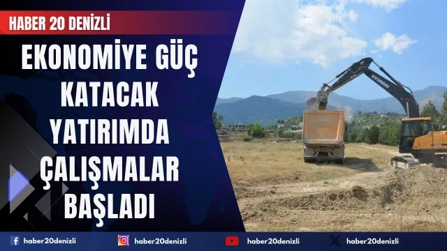 Babadağ’ın ekonomiye güç katacak yatırımda çalışmalar başladı