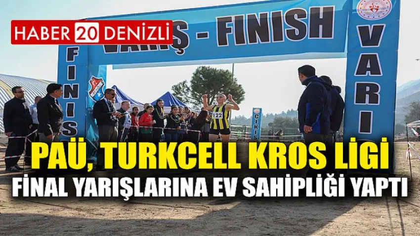 PAÜ, Turkcell Kros Ligi Final Yarışlarına Ev Sahipliği Yaptı