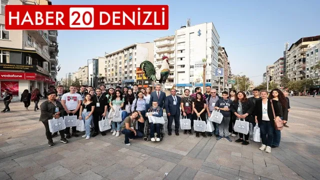 Büyükşehir, Erasmus öğrencilerini ağırladı