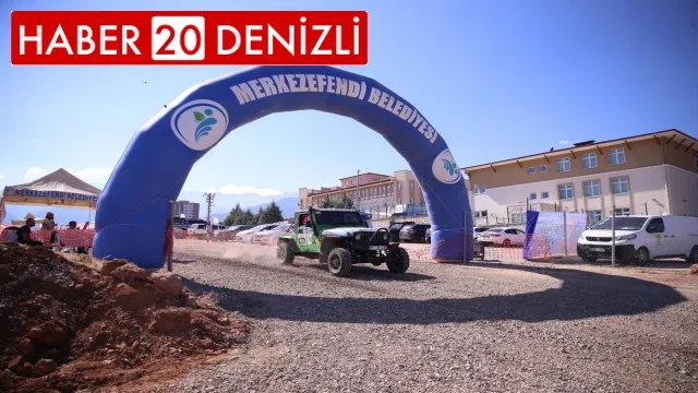 Adrenalin tutkunları Merkezefendi off-road pistinde buluştu