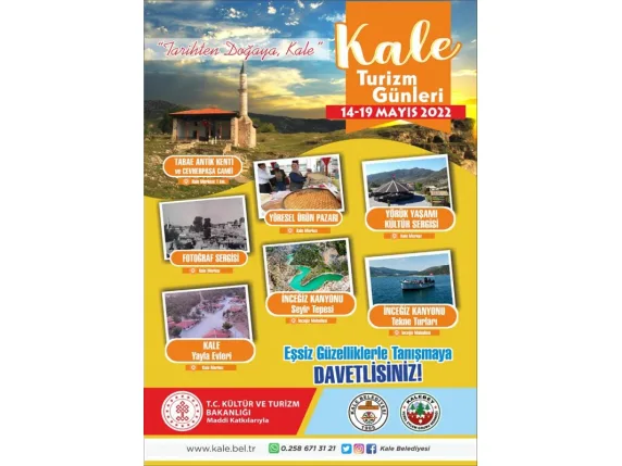 Kale Turizm Günlerine Davetlisiniz