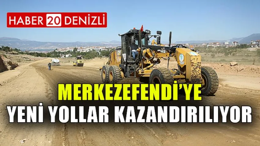 Merkezefendi’ye Yeni Yollar Kazandırılıyor
