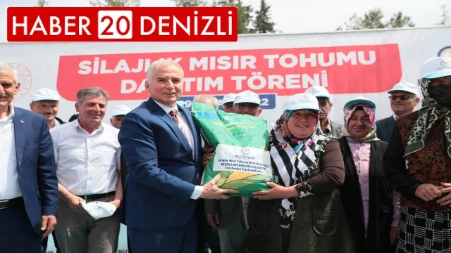 Üreticinin yüzü Büyükşehir ile gülmeye devam edecek 3.500 üreticiye 85.000 kg silajlık mısır tohumu desteği