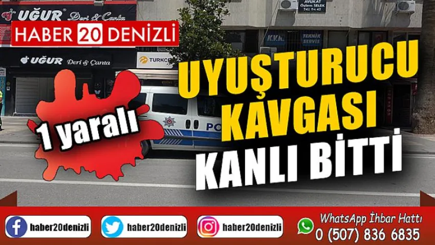 Uyuşturucu kavgası kanlı bitti