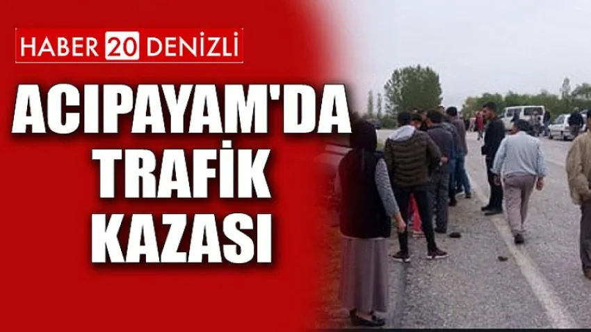 Acıpayam'da Trafik Kazası: 4 Yaralı