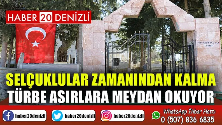 Selçuklular zamanından kalma türbe asırlara meydan okuyor