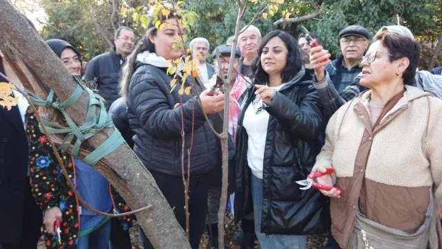 Gönüllü Çevreciler Budama ve Aşılama Eğitimi Aldı