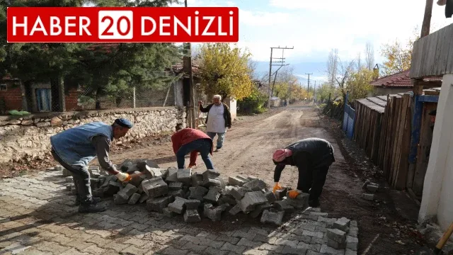 Çameli'de Kilitli Parke Çalışmaları devam ediyor