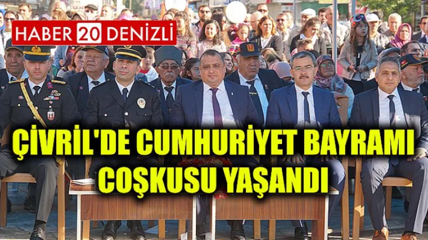 Çivril'de Cumhuriyet Bayramı Coşkusu Yaşandı