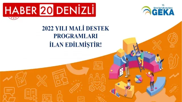 Geka, 2022 Yılı Mali Destek Programlarını İlan Etti.