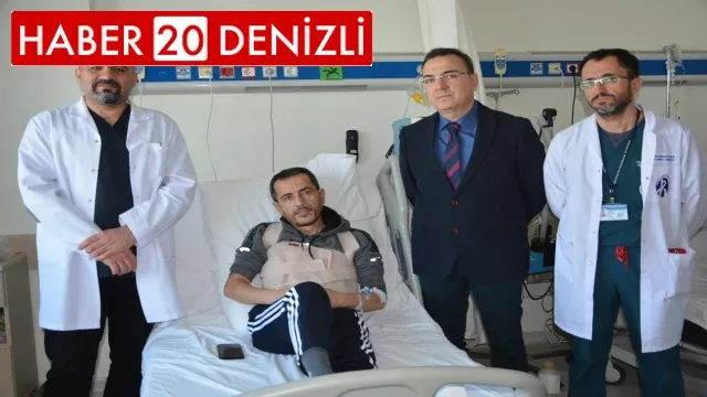 PAÜ Hastanesi İlk Depremzede Hastasını Tedaviye Başladı