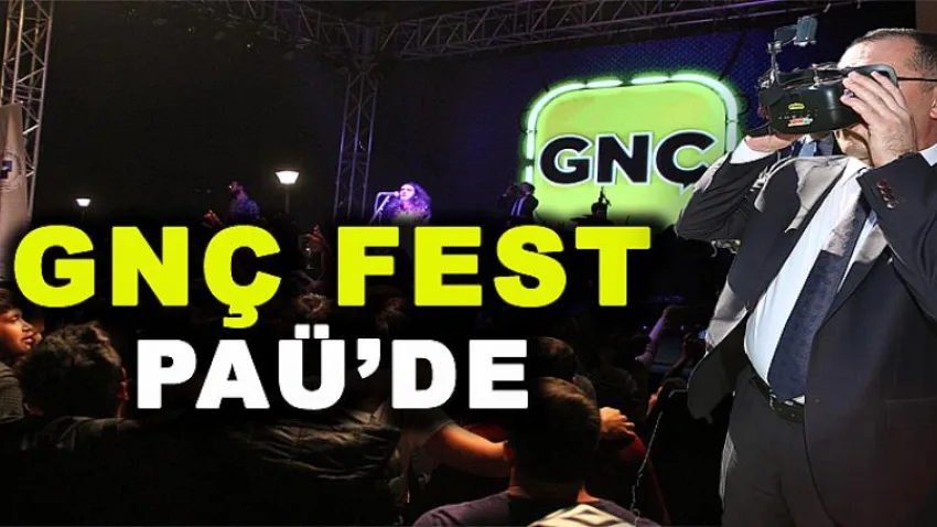 Gnç Fest PAÜ'de