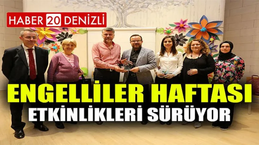 Engelliler Haftası etkinlikleri sürüyor