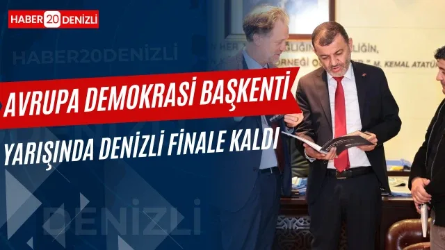 Denizli, Avrupa Demokrasi Başkenti 2027 için finalde