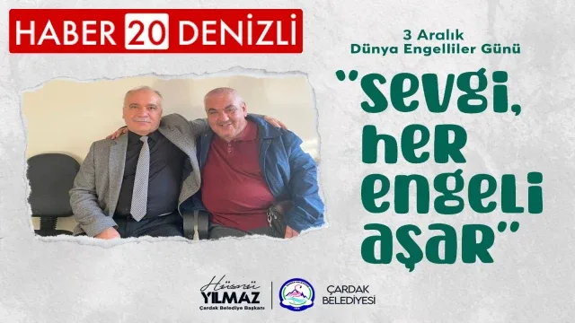 Başkan Yılmaz'dan 3 Aralık Dünya Engeliler Günü Mesajı