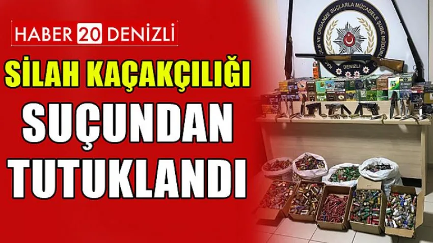 Silah Kaçakçılığı Suçundan Tutuklandı