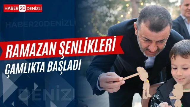 Ramazan Şenlikleri Çamlık Kent Ormanı’nda başladı