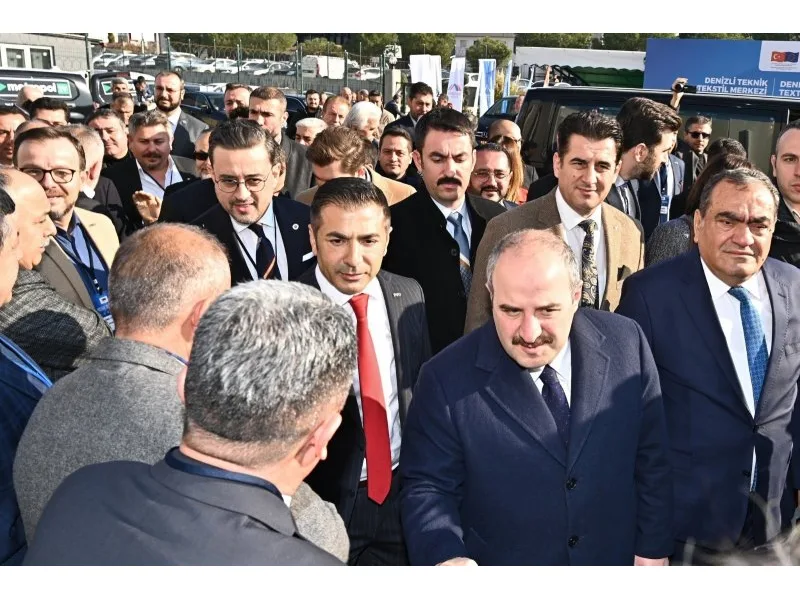 Denizli Teknik Tekstil Merkezi, Bakan Varank tarafından hizmete açıldı