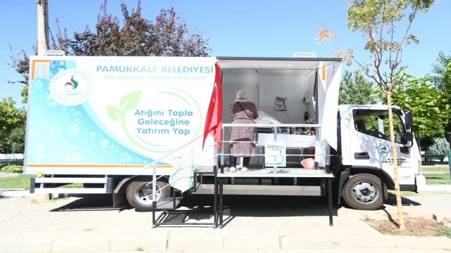 Pamukkale Belediyesi Geri Dönüşüm Bilincini Sokağa Taşıdı
