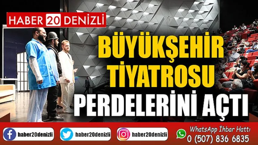 Büyükşehir Tiyatrosu perdelerini açtı