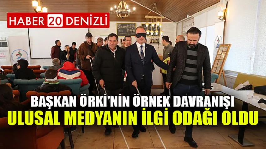 Başkan Örki’nin Örnek Davranışı Ulusal Medyanın İlgi Odağı Oldu