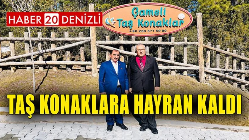 Taş Konaklara Hayran Kaldı
