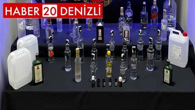 Yılbaşı öncesi piyasaya kaçak alkol sürmeye çalışan 8 şüpheli yakalandı
