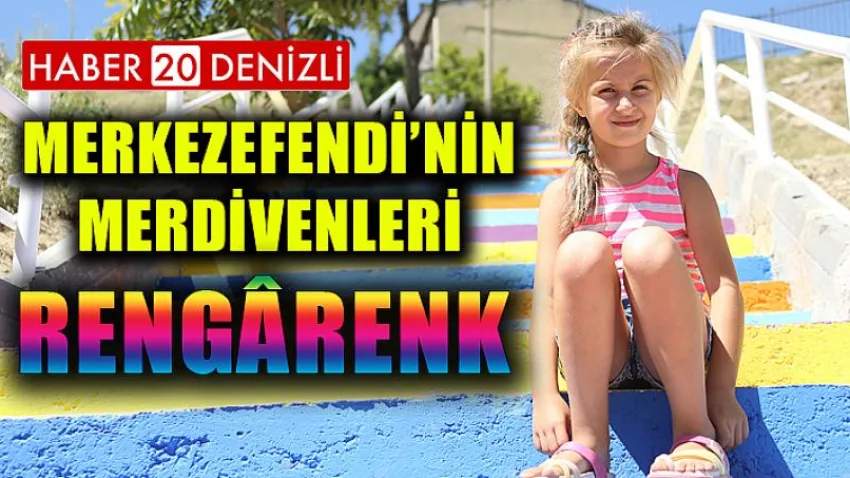 Merkezefendi’nin Merdivenleri Rengârenk