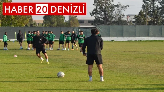 Denizlispor galibiyet serisi yakalamak için çalışmalarına hız verdi
