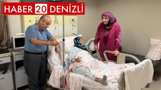 Gelini 2 ay ömür biçilen kaynanasına yeniden yaşam oldu