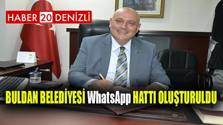 Buldan Belediyesi WhatsApp Hattı Oluşturuldu