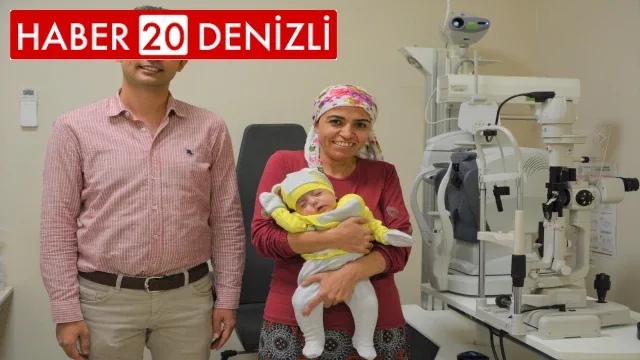Üçüz doğan bebek kör olmaktan doktorun dikkatiyle kurtuldu