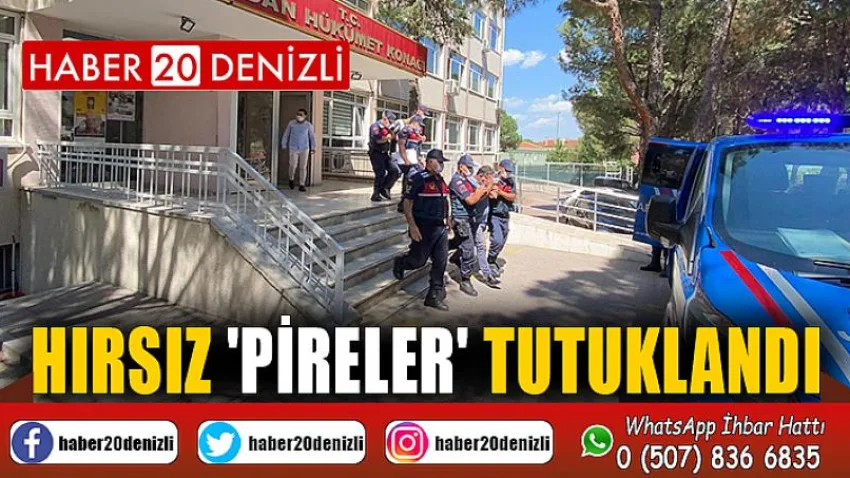 Hırsız 'pireler' tutuklandı