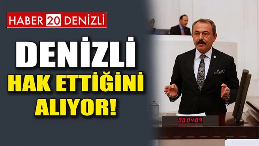 Denizli Hak Ettiğini Alıyor!