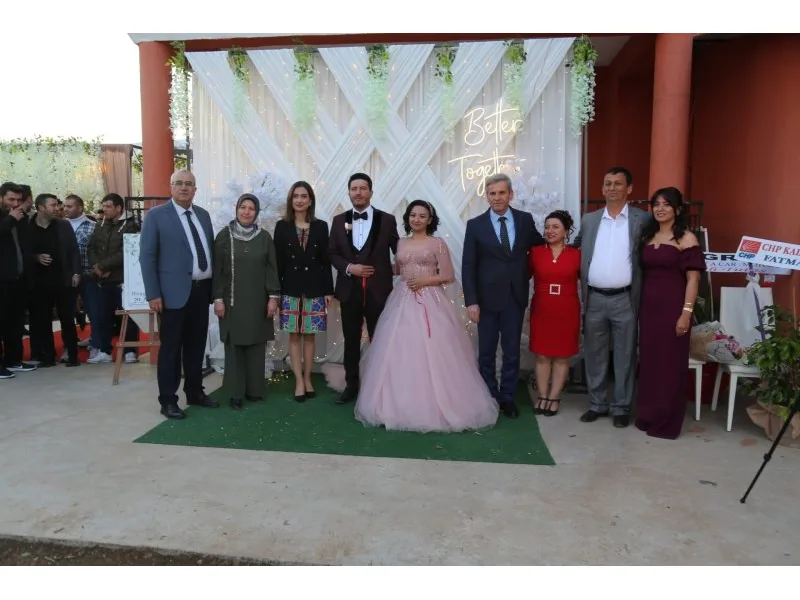 Başkan Arslan’ın oğlu evliliğe ilk adımını attı