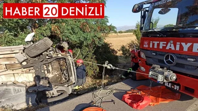İtfaiyenin ipiyle hayata tutundu