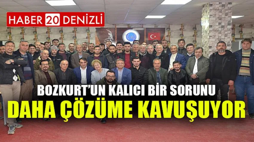 Bozkurt’un kalıcı bir sorunu daha çözüme kavuşuyor