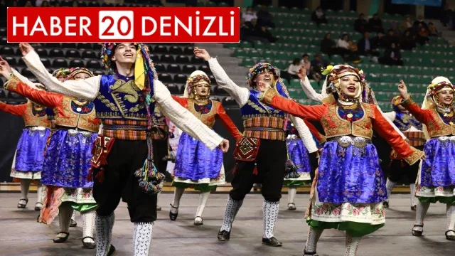 Denizli’de halk oyunları şöleninde 9 ekip performanslarını sergileyecek