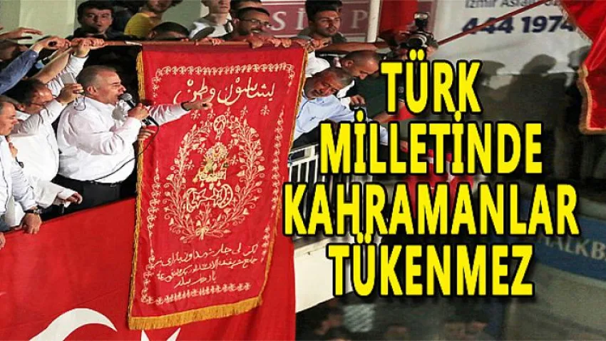 Türk Milletinde Kahramanlar Tükenmez