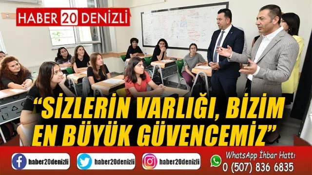 Sizlerin Varlığı, Bizim En Büyük Güvencemiz
